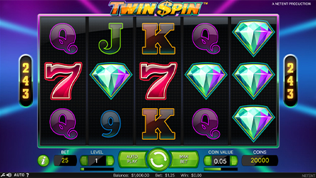 Twin Spin Hot Online Slot by NetEnt