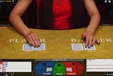 Play Baccarat live at Simba Gamescasino 