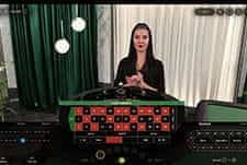 Thumbnail for Live Dealer roulette table at Fortune Mobile Casino