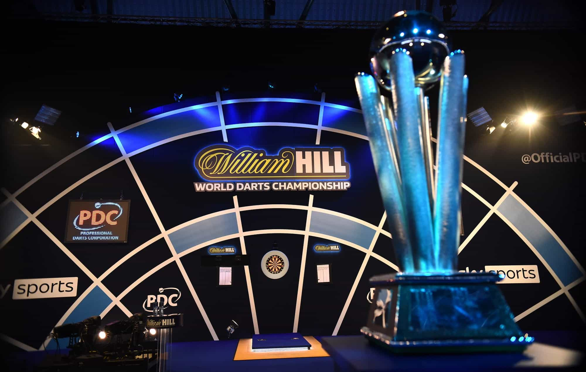 Darts World Championship stage