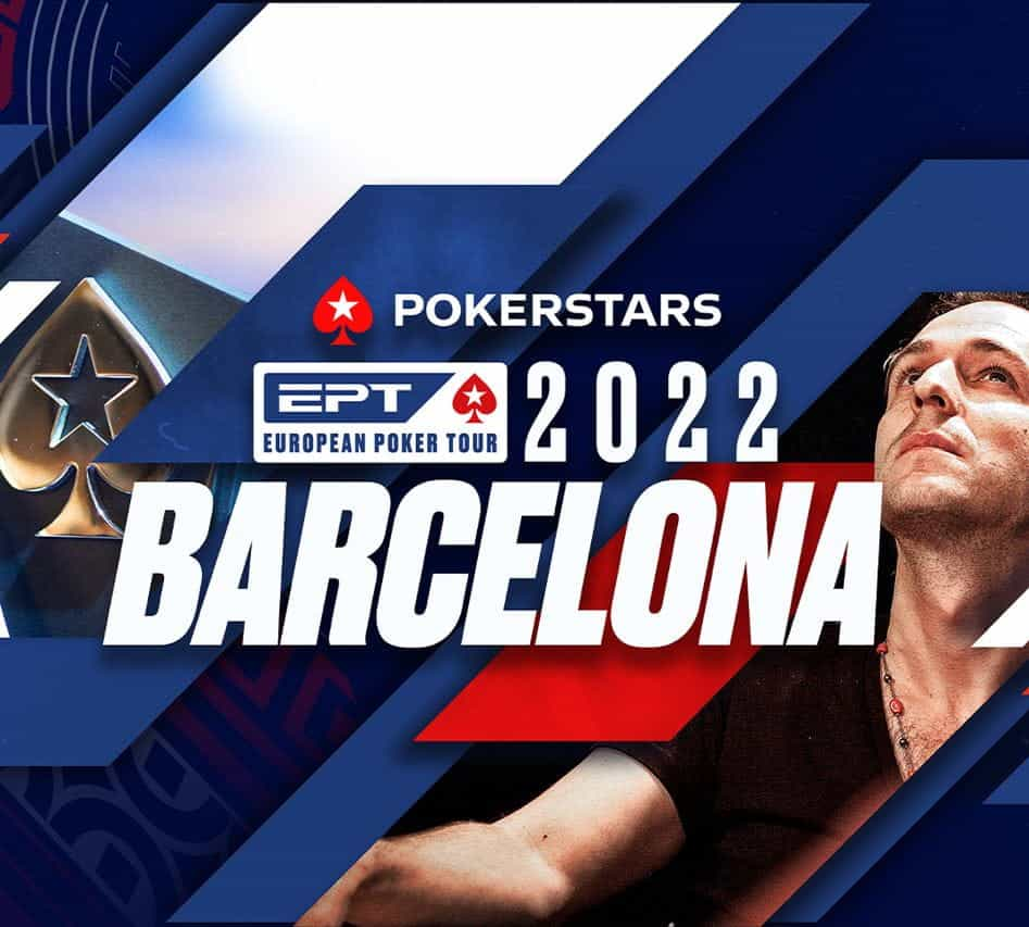 PokerStars 2022 Barcelona EPT promotional poster.